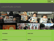 Tablet Screenshot of lincnet.org